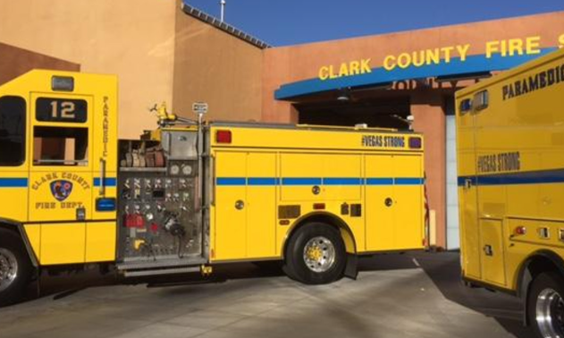 Accidente aéreo deja un herido tras caída de avioneta en Las Vegas Blvd 1 PIC BOMBEROS