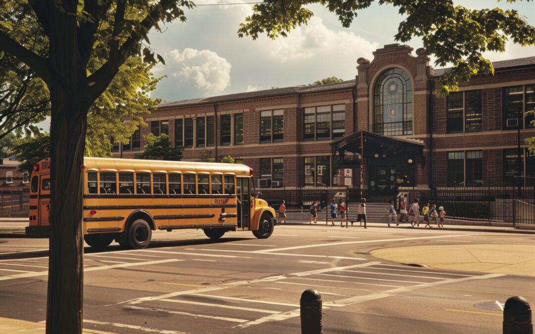 Estudiantes a salvo tras colisión de autobús escolar en Sparks