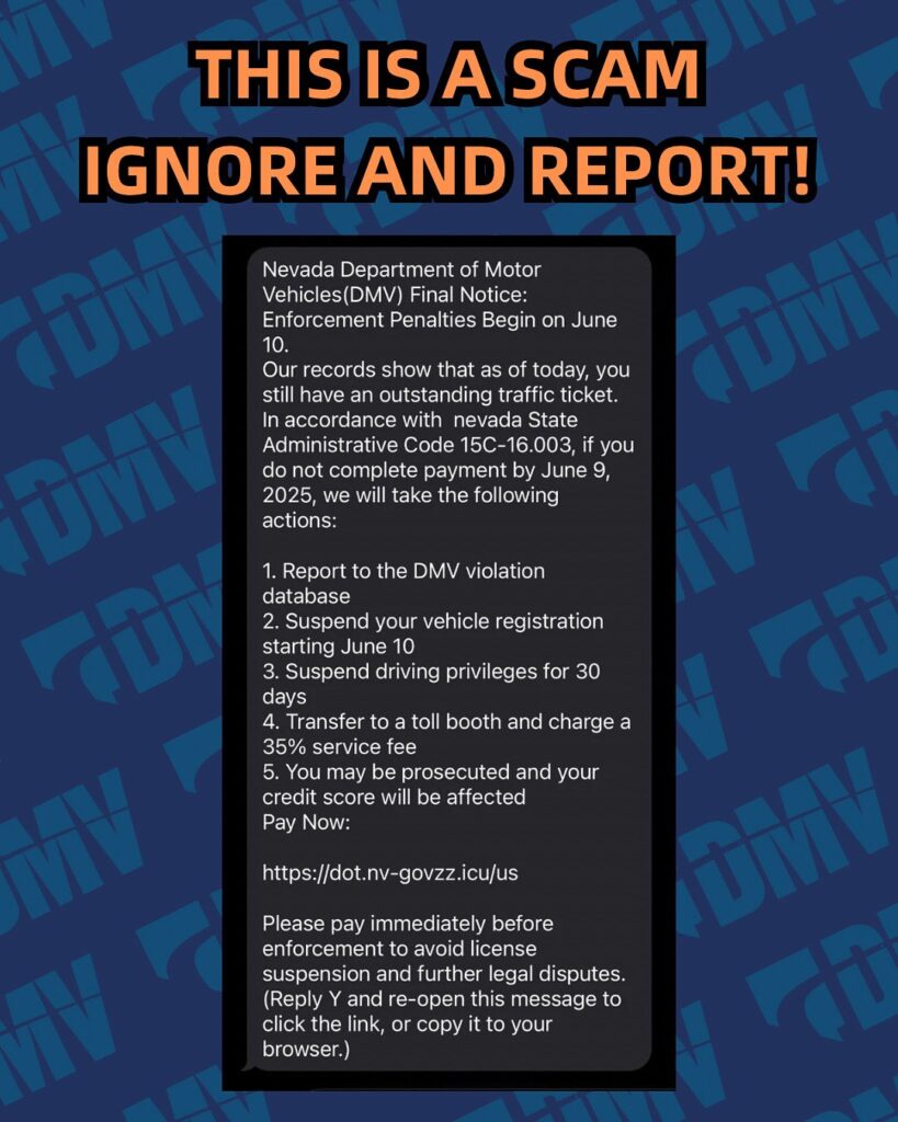 Circula una estafa que está dejando varias víctimas robadas de su dinero, y todo tiene que ver con supuestas multas con el DMV