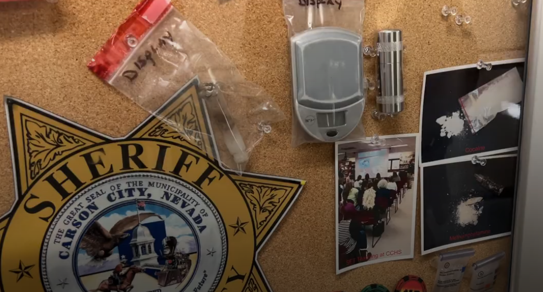 La Oficina del Sheriff de Carson City redobla esfuerzos para combatir las drogas en las calles