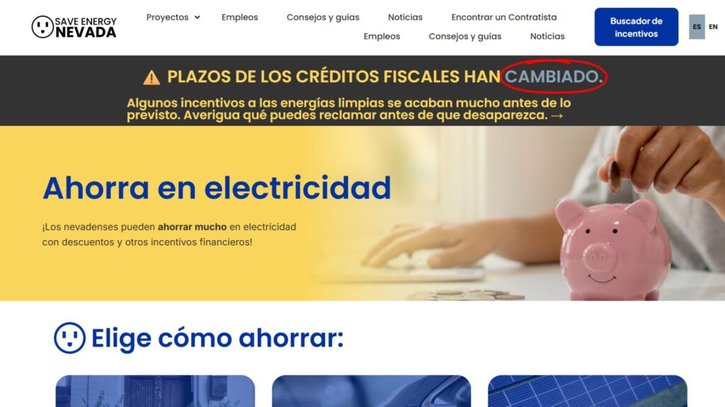 Ahorro eléctrico: nueva herramienta digital en español promete aliviar facturas en Nevada