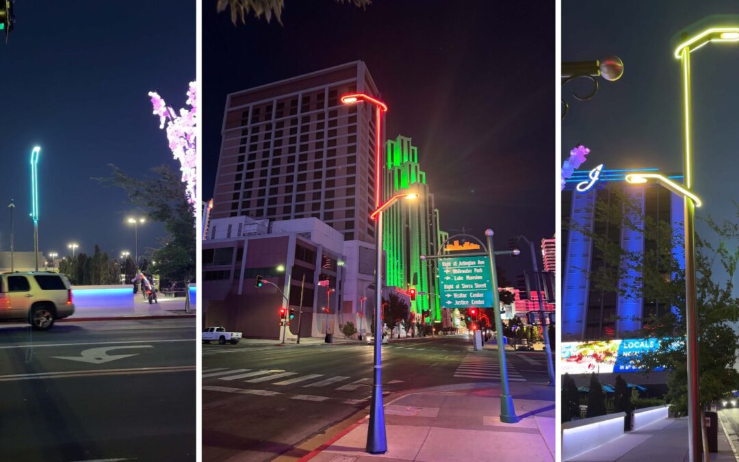 Construcción transforma centro de Reno con millonario proyecto de movilidad segura