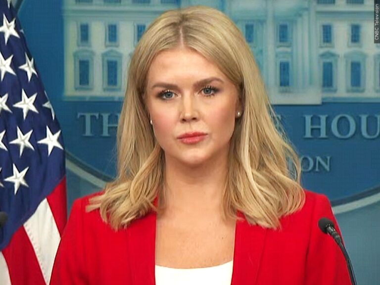 ICE arresta a mujer con vínculos familiares con la secretaria de prensa de la Casa Blanca, Karoline Leavitt