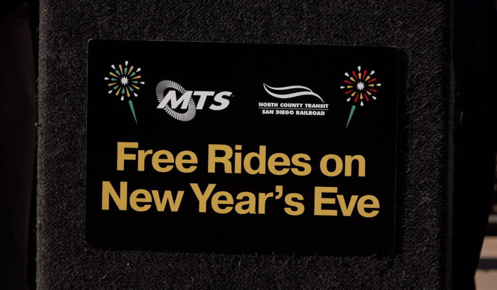Transporte Público Gratuito en Año Nuevo: Asegura un Celebración Segura en San Diego
