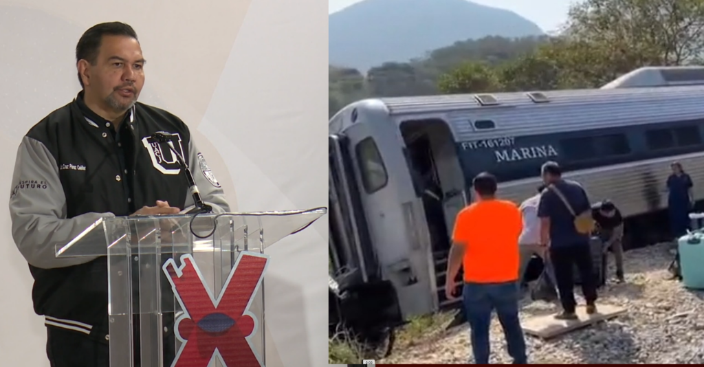 Accidente de tren en Oaxaca: Alcalde Cruz Pérez Cuellar aborda la falta de comunicación con juarenses afectados