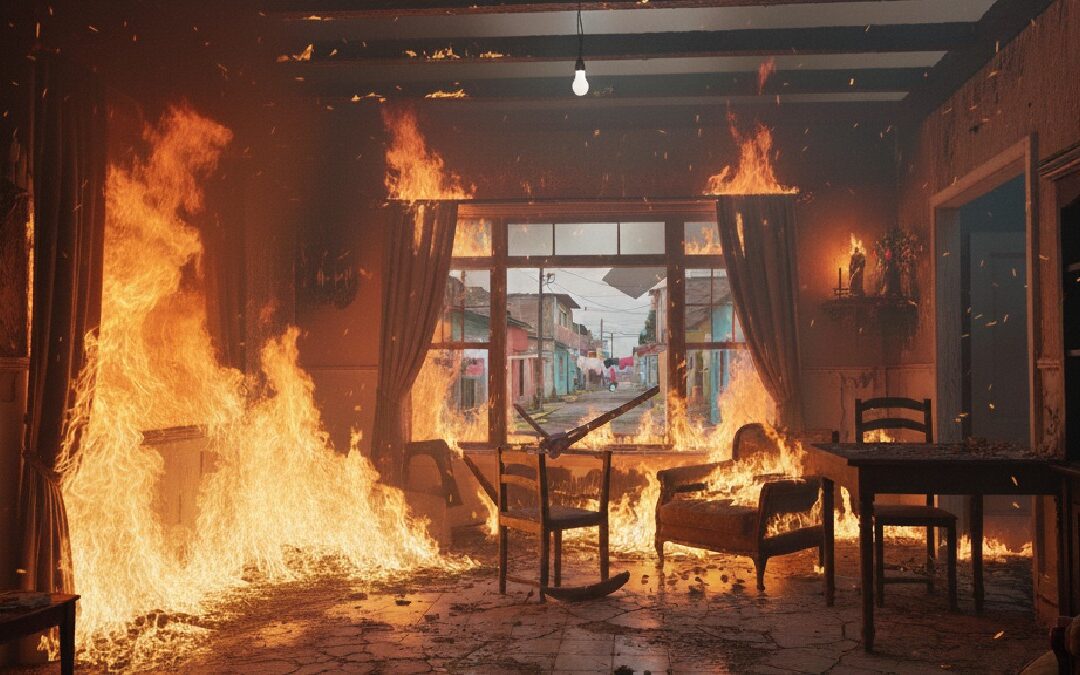 Incendio en Saltillo: Adolescentes Causan Daños al Lanzar Cuetes en María del Carmen Cavazos