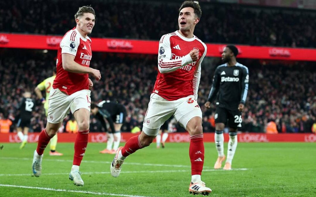 Arsenal Aumenta Su Liderato en la Premier League tras Golear al Aston Villa