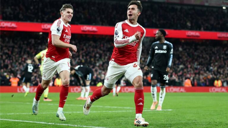 Arsenal Aumenta Su Liderato en la Premier League tras Golear al Aston Villa