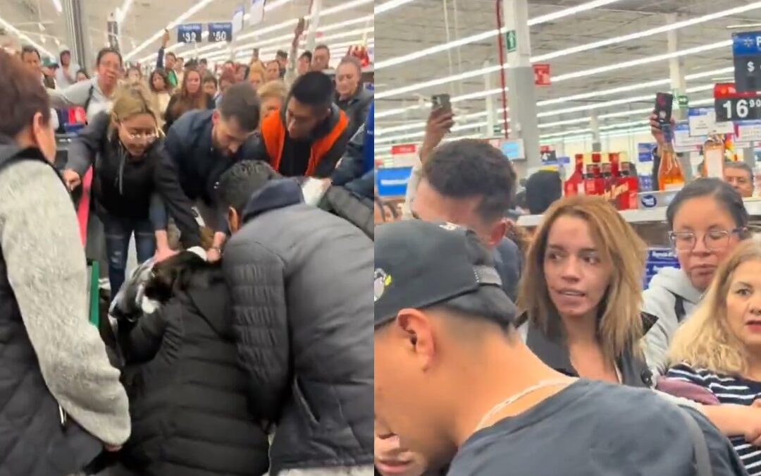 Lady Pavo Causa Riña en Supermercado de la GAM Durante una Compra