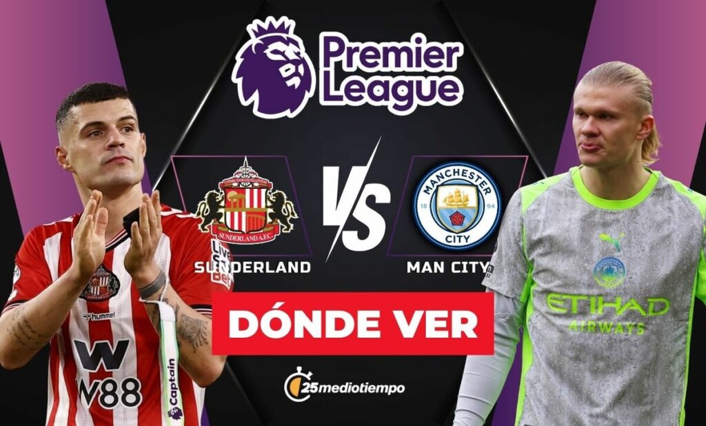 Sunderland vs. Manchester City: Siga EN VIVO el emocionante partido de la Premier League HOY