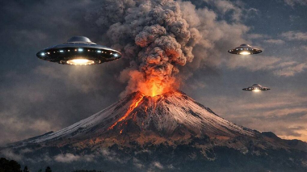 Ovnis en el Popocatépetl: Extraños Objetos Luminosos Captados Sobre el Volcán