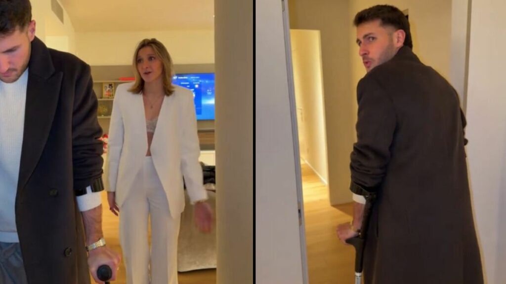 La hermana de Santi Gimenez se ríe de su lesión con un ingenioso chiste en Tik Tok