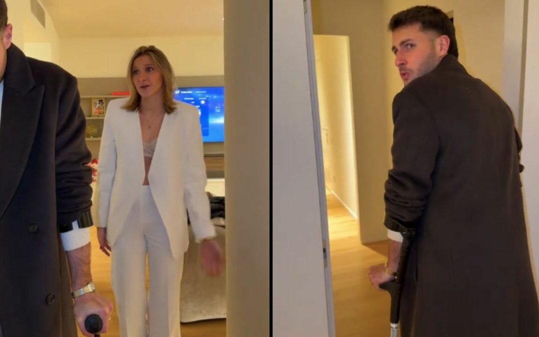 La hermana de Santi Gimenez se ríe de su lesión con un ingenioso chiste en Tik Tok