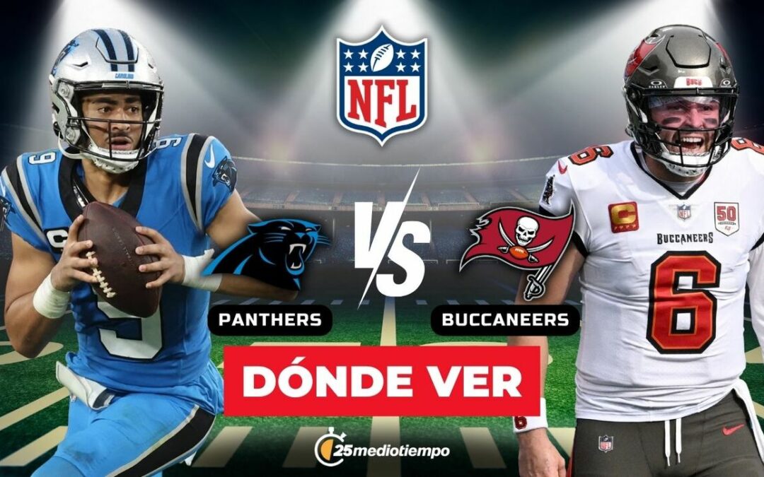 NFL: Hora y Dónde Ver EN VIVO el Partido Buccaneers vs. Panthers por el Título del Sur de la NFC en la Semana 18