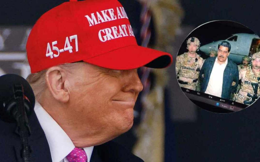 Donald Trump Anuncia la Captura de Nicolás Maduro Tras Ataque de Estados Unidos en Venezuela