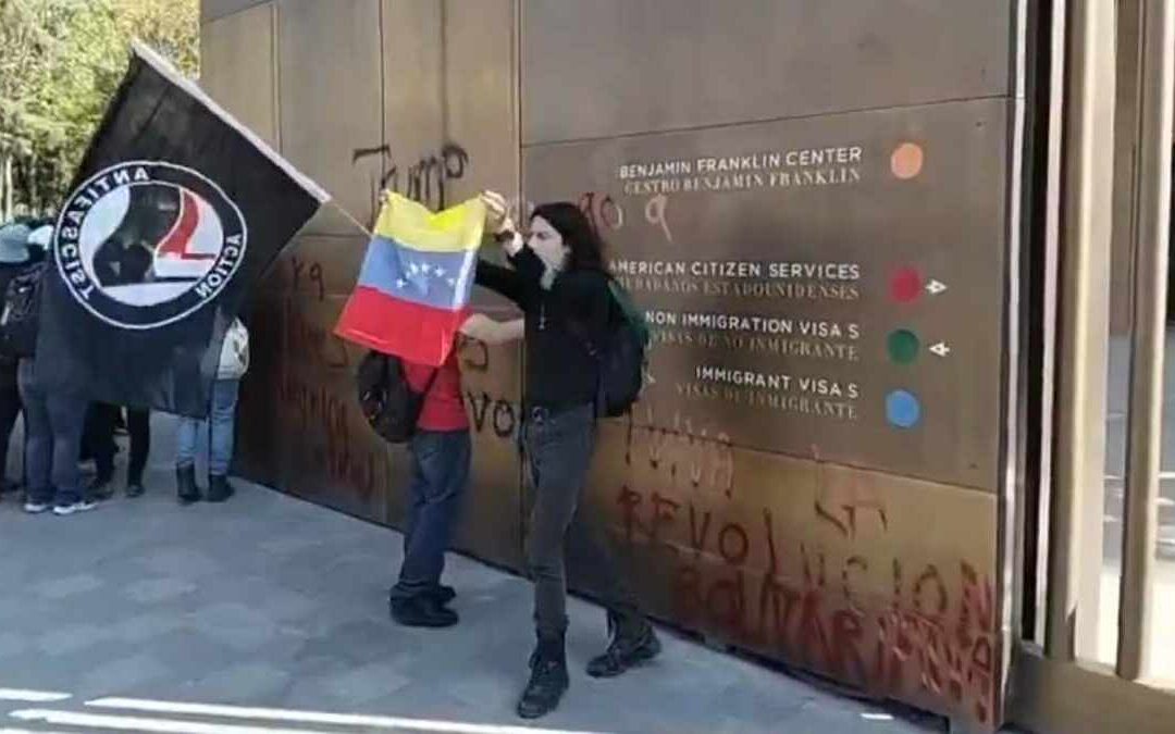 Ataque a la Embajada de Estados Unidos en México tras Captura de Nicolás Maduro