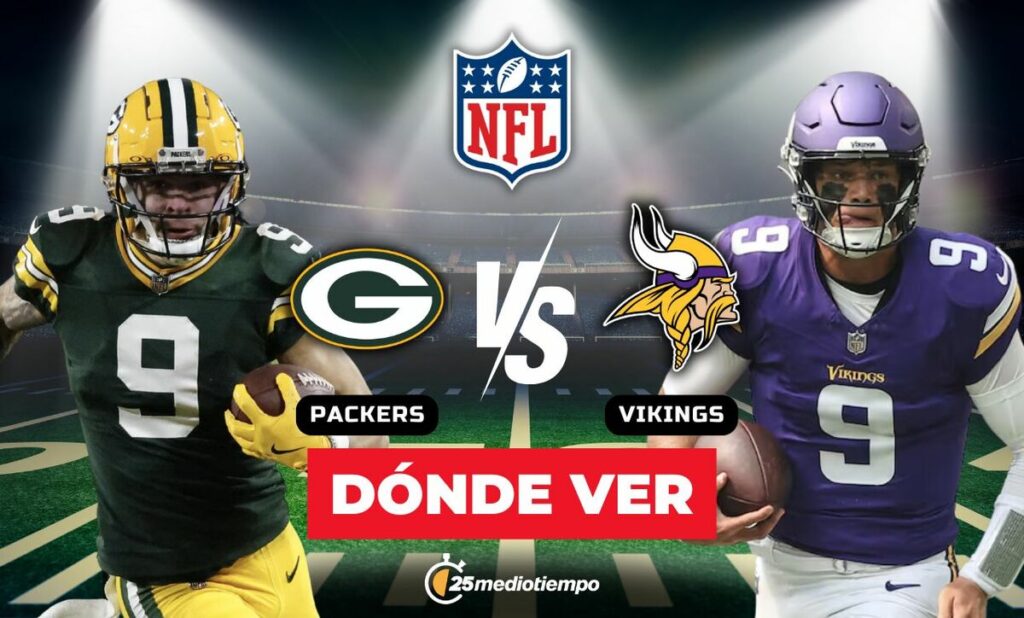 Packers vs. Vikings EN VIVO: Horario y dónde ver el partido de la Semana 18 de la NFL