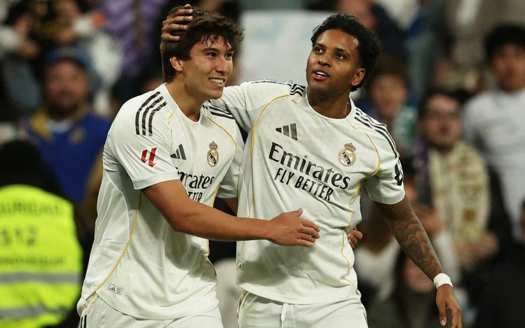 Gonzalo García brilla con triplete en la victoria del Real Madrid sobre el Betis