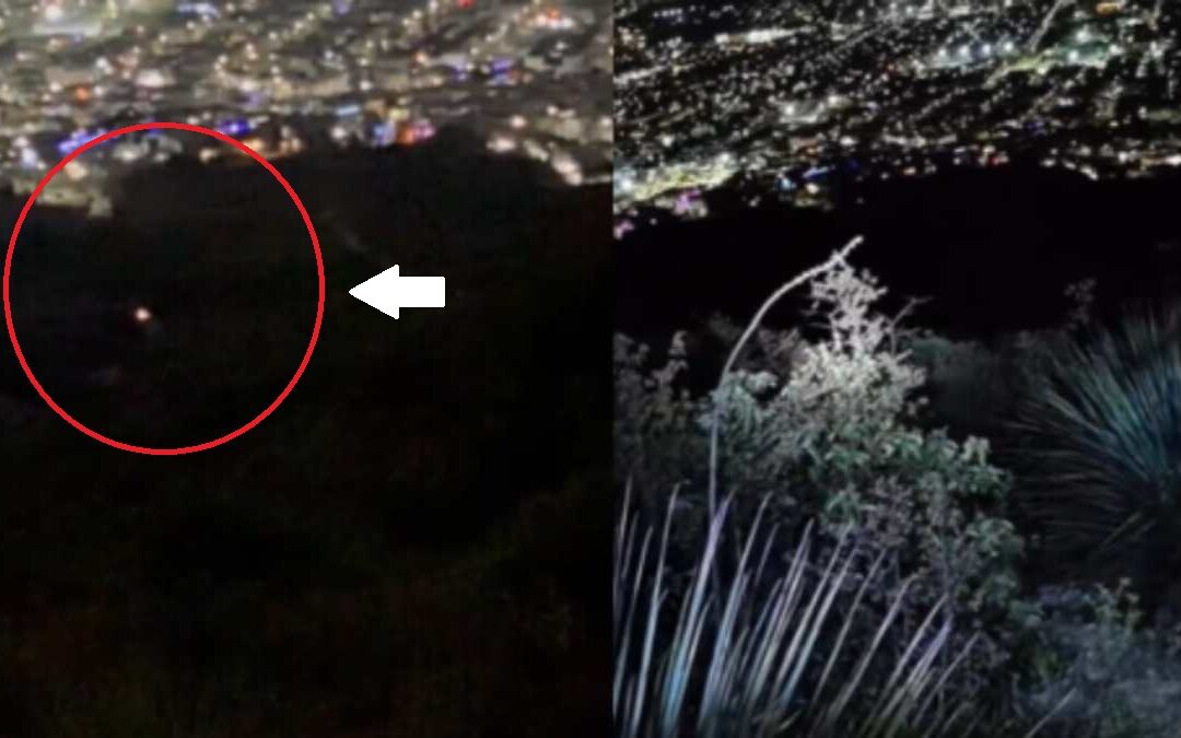 Extrañas luces en el Cerro de las Mitras: ¿Eran brujas? | VIDEO