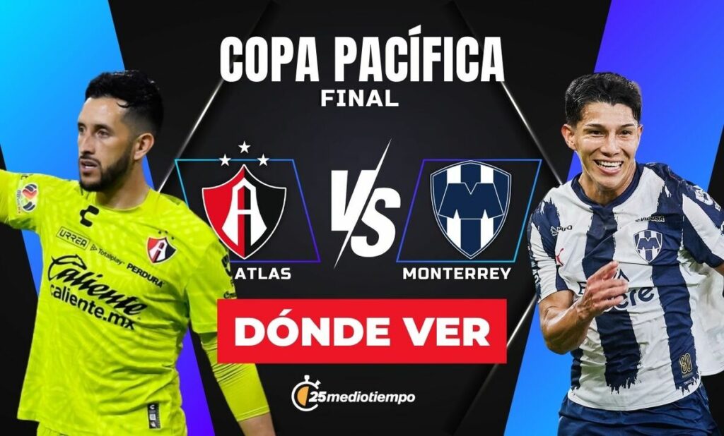 Atlas vs Monterrey: Descubre la Hora y Dónde Ver EN VIVO la Final de la Copa Pacífica 2026