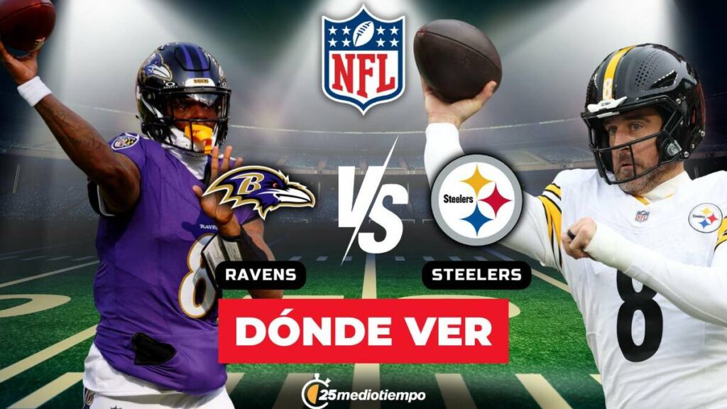 Steelers vs Ravens: Horario y Canal de Transmisión para la Semana 18 de la NFL 2026