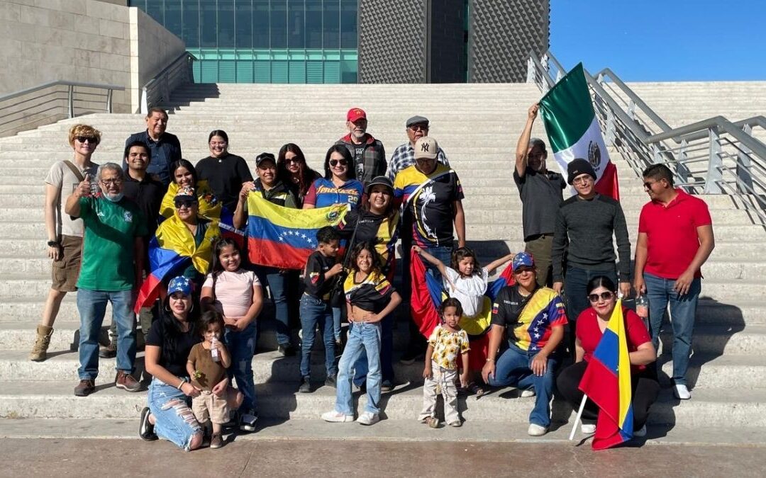Celebración Venezolana en Torreón por la Captura de Nicolás Maduro