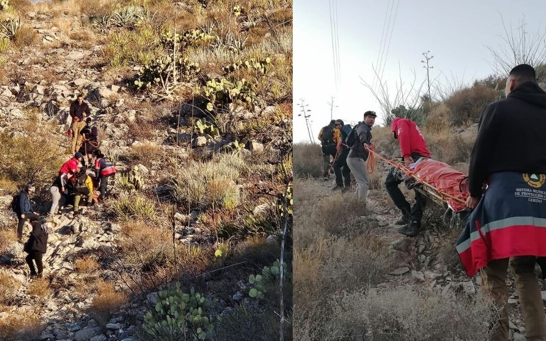 Fractura de Tobillo en el Cerro de las Noas: Un Senderista Requiere Emergencia