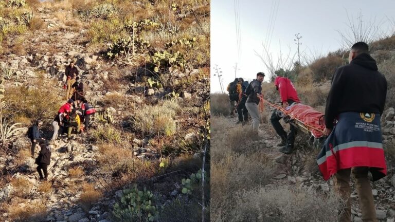 Fractura de Tobillo en el Cerro de las Noas: Un Senderista Requiere Emergencia