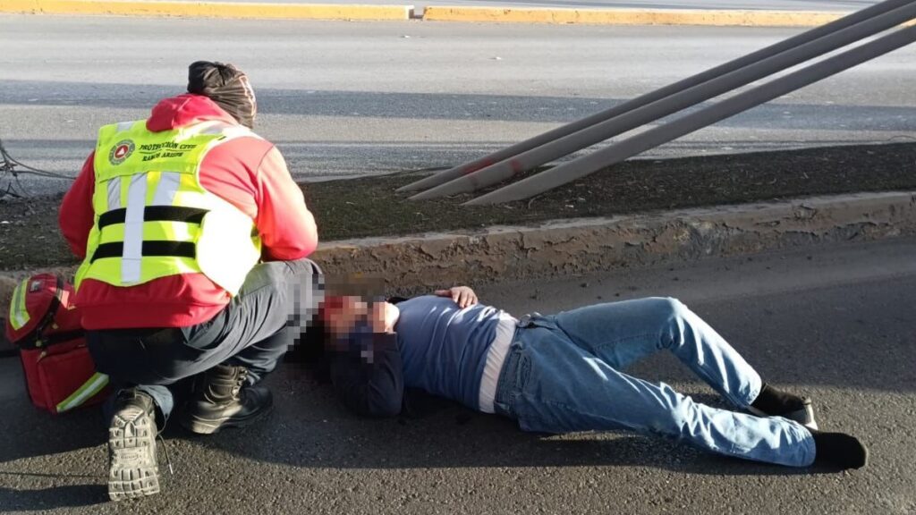 Accidente de Tráfico en la Saltillo-Monterrey: Joven de 20 Años Atropellado