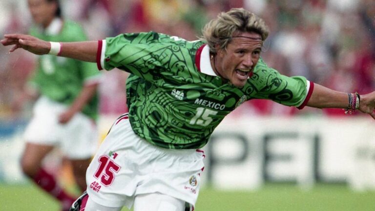 ¡El icónico jersey de México de Francia 98 regresa a la venta gracias a Aba Sport!