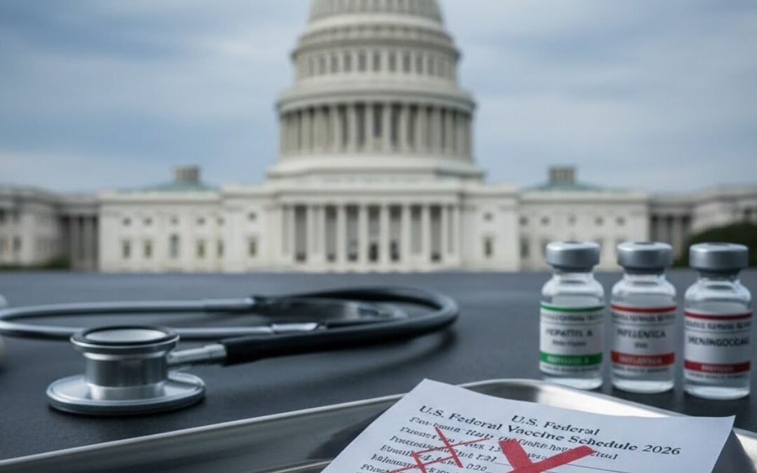 Estados Unidos elimina vacunas para niños de su programa de recomendaciones estándar