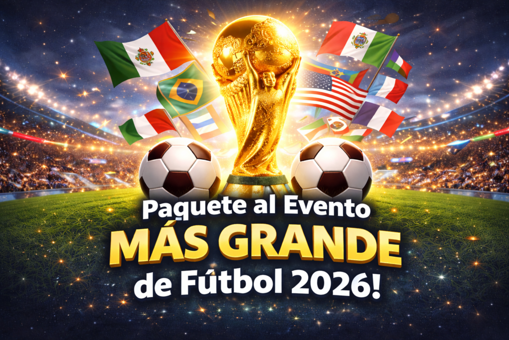 ¡GANA BOLETOS PARA EL EVENTO MÁS GRANDE DE FUTBOL!