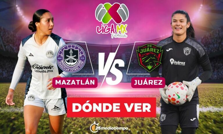 ¡No te pierdas el partido EN VIVO de Mazatlán vs. FC Juárez Femenil en la Jornada 1 del Clausura 2026!