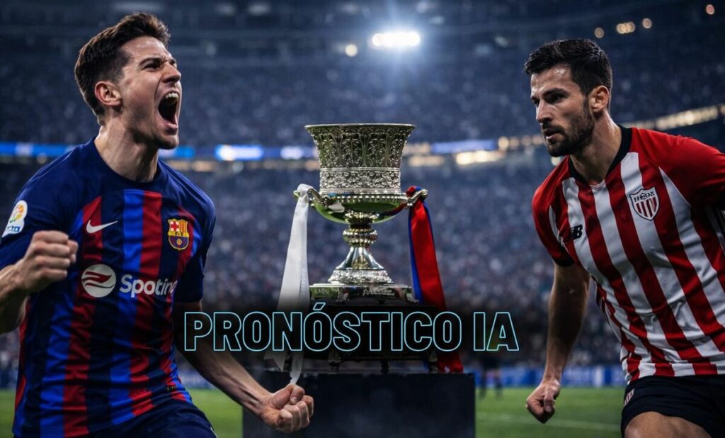 Supercopa de España: Pronóstico IA para Barcelona vs Athletic Club en las Semifinales