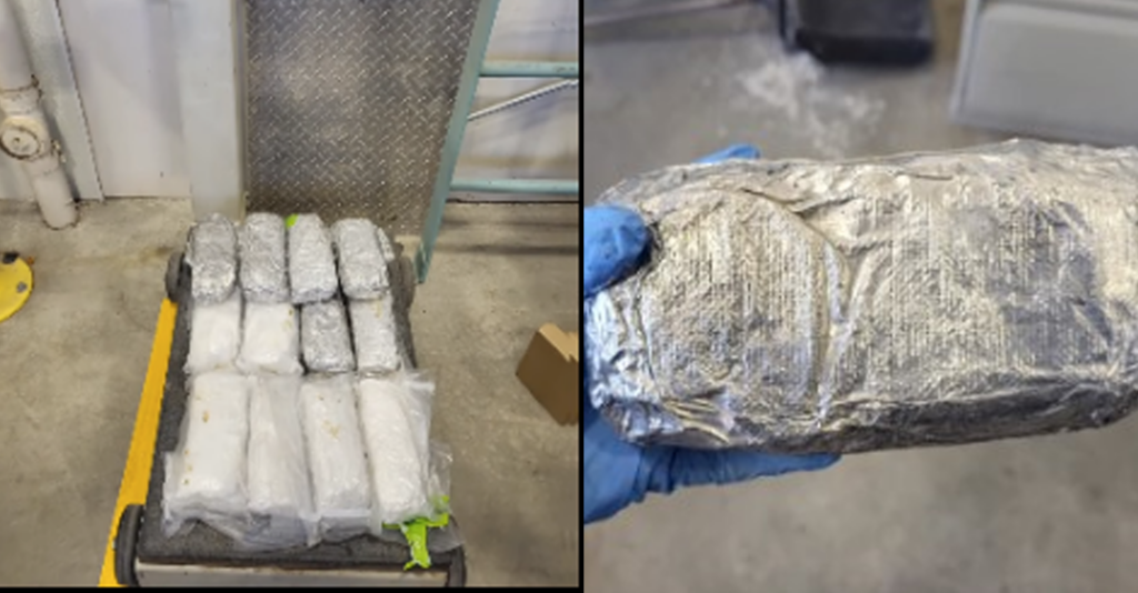 Incautación de Metanfetamina en el Puerto de Entrada de Santa Teresa: 24.6 Libras Atrapadas
