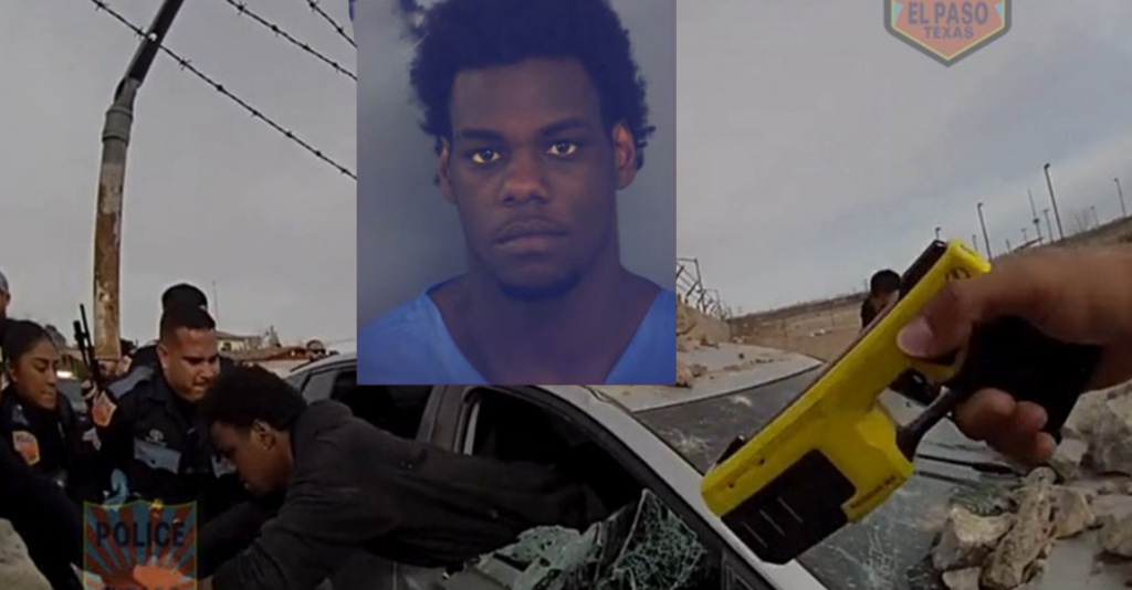 Arresto en El Paso: Hombre choca y es detenido tras persecución en vehículo robado