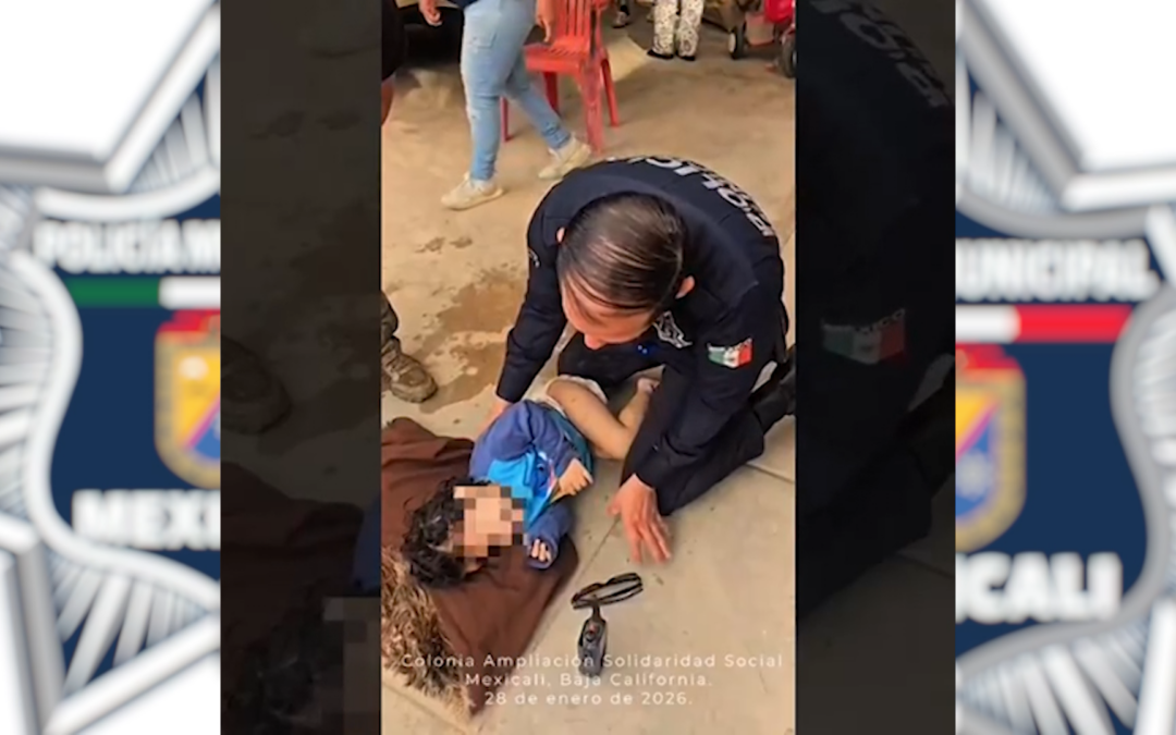 Rescate Heroico: Niño Salvado Tras Caer en Laguna en Mexicali