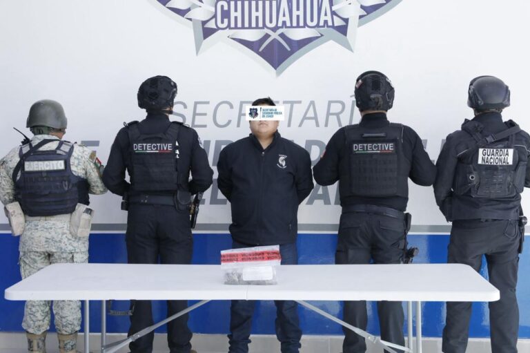 Detienen a hombre en Ciudad Juárez por privación ilegal de libertad y homicidio