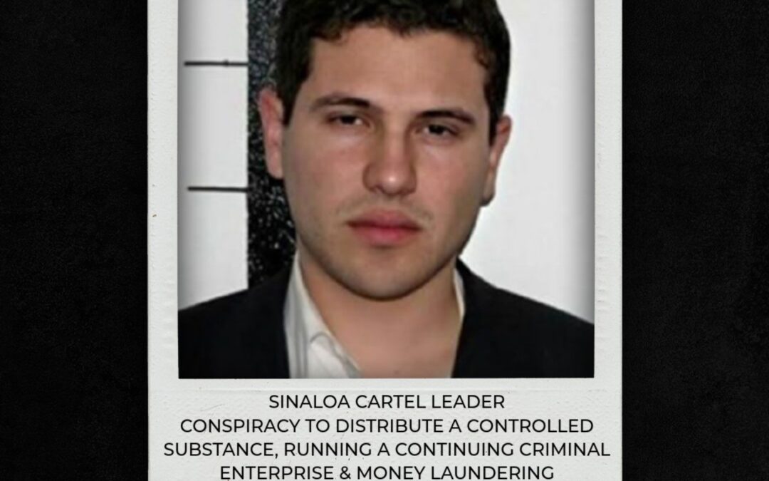 Recompensa de 10 millones de dólares por Iván Archivaldo Guzmán, líder de Los Chapitos