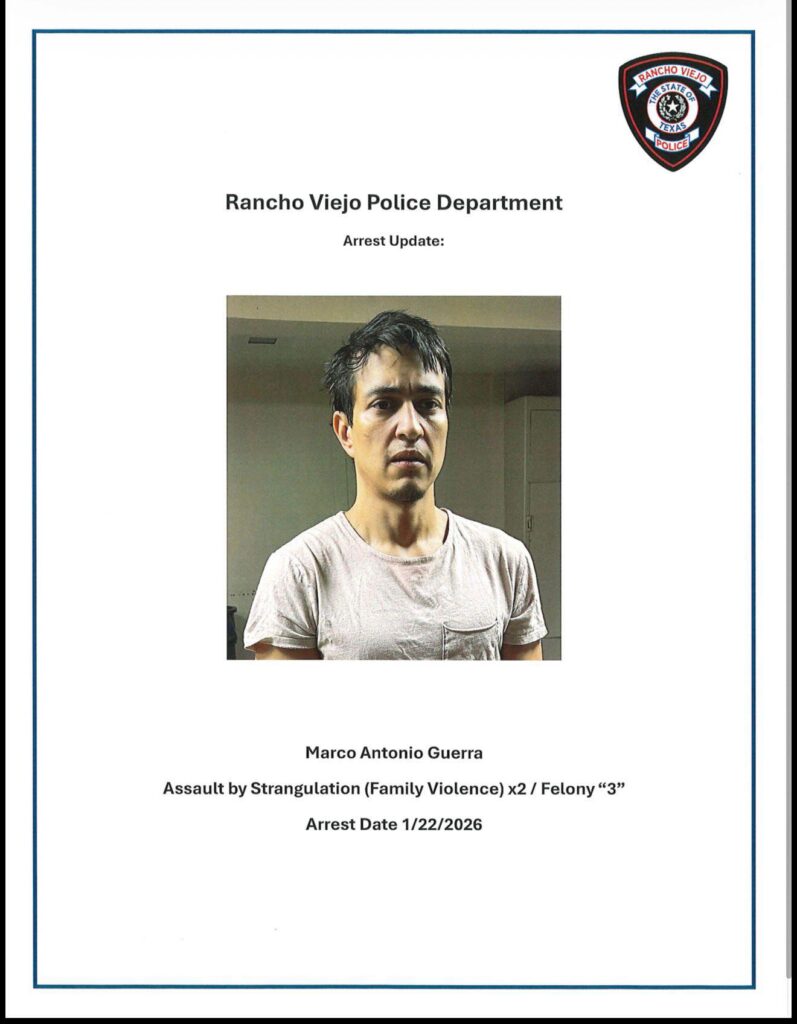 Arresto por Violencia Familiar en Rancho Viejo: Marco Antonio Guerra Detenido por Agresión