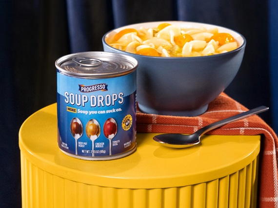 Soup Drops Progresso Regresan con Nuevos Sabores para la Temporada de Resfriados