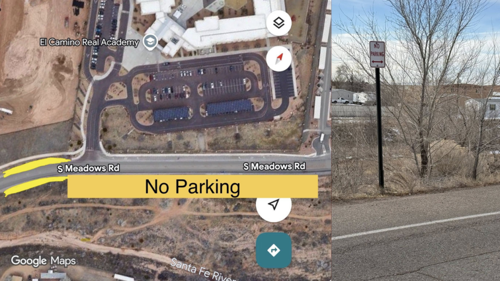 Refuerzan Seguridad Vial en la Zona Escolar de El Camino Real Academy en Santa Fe