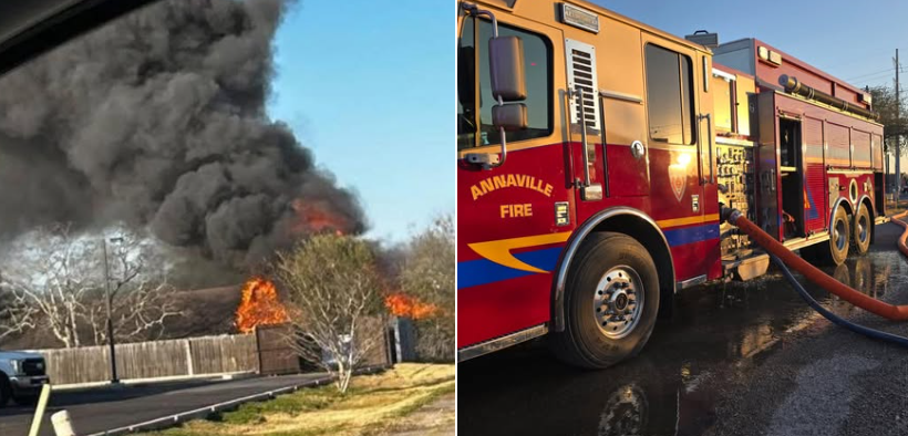 Incendio en Annaville: Vivienda Afectada Sin Lesionados