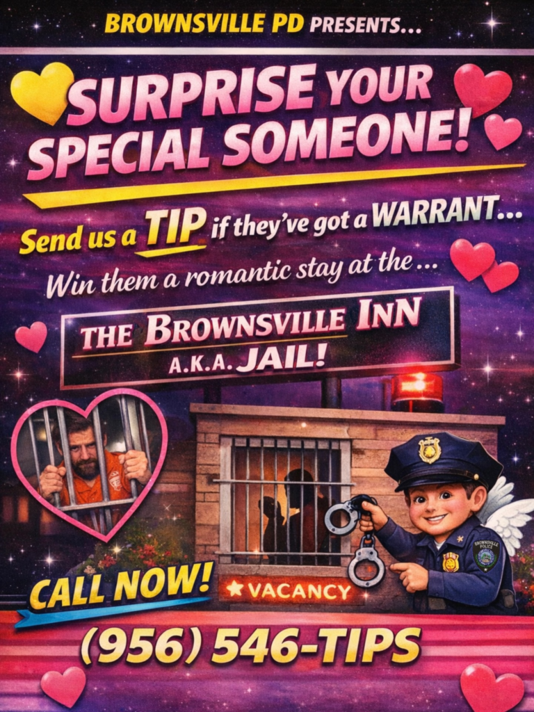 Campaña Creativa de la Policía de Brownsville para Localizar Órdenes de Arresto