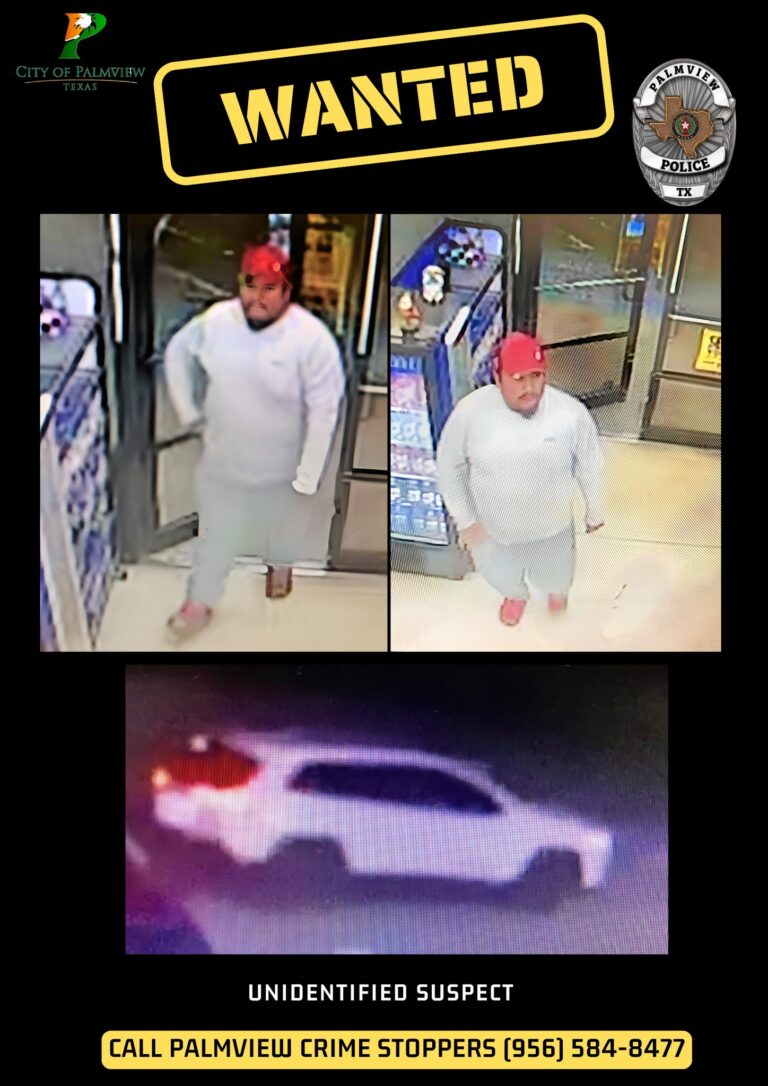 Palmview: ¿Puedes ayudar a identificar al sospechoso de conducta inapropiada?