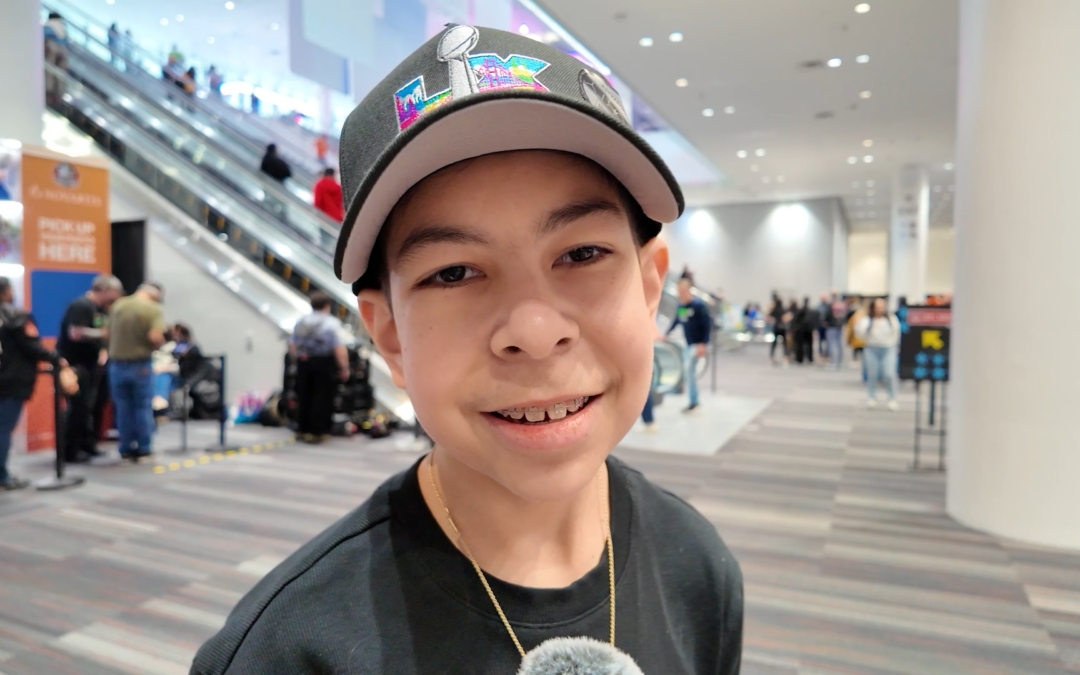 Super Bowl: El valiente Alexander Rodríguez y su hermano viven un sueño gracias a Make a Wish