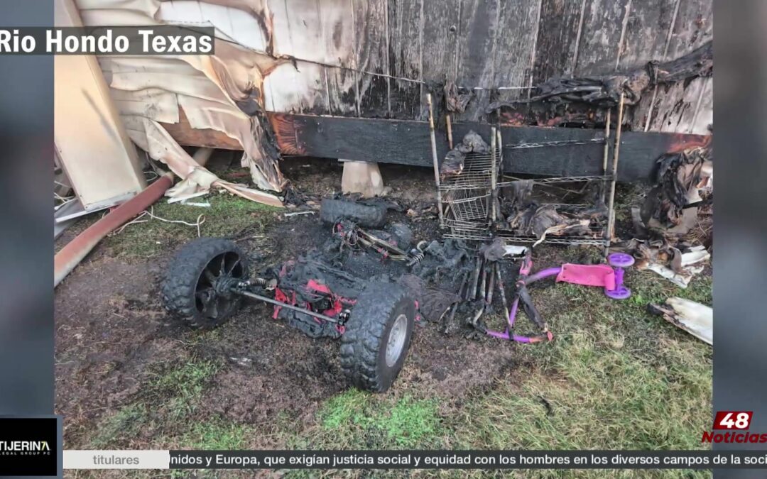 Incendio en Vivienda de Rio Grande City: Bomberos Responden Rápidamente