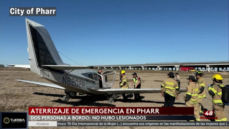 Aterrizaje de Emergencia en Pharr: Respuesta Rápida en el Puente Internacional