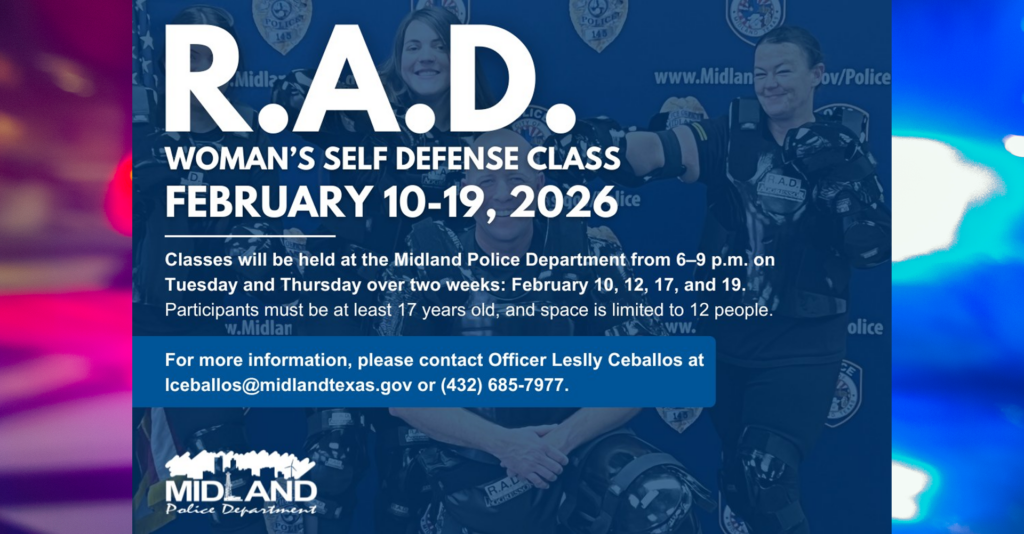 Defensa Personal para Mujeres: Clases de R.A.D. en Midland, Texas