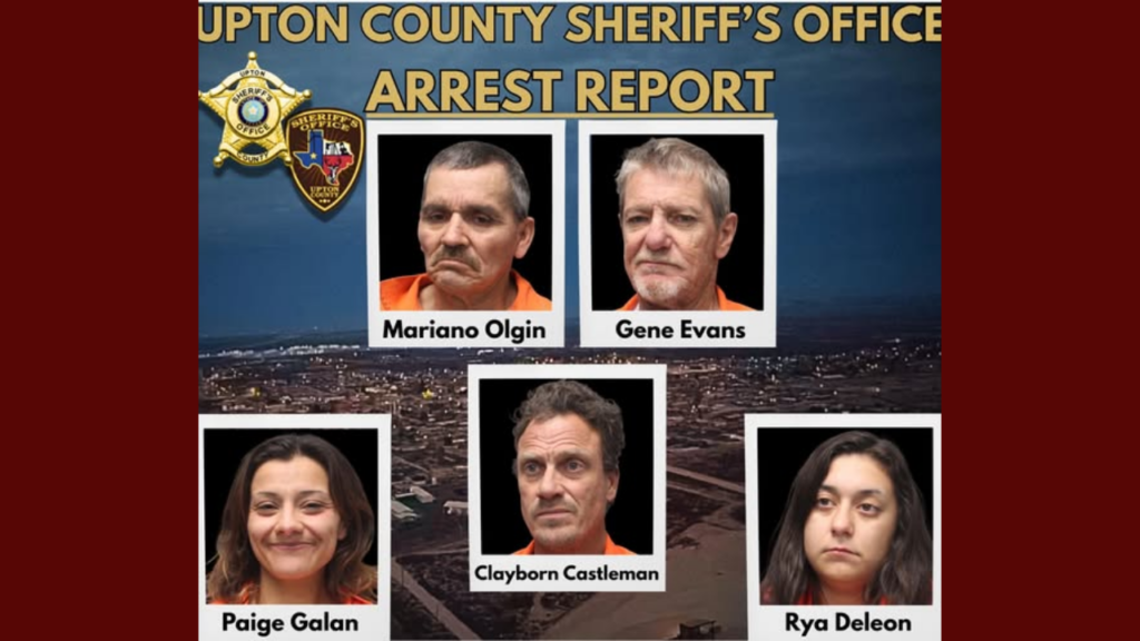 Incautación de Metanfetamina y Cinco Arrestos en Operativo en McCamey